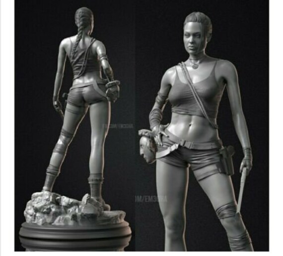 ポストカード アンジェリーナ・ジョリー トゥームレイダー2