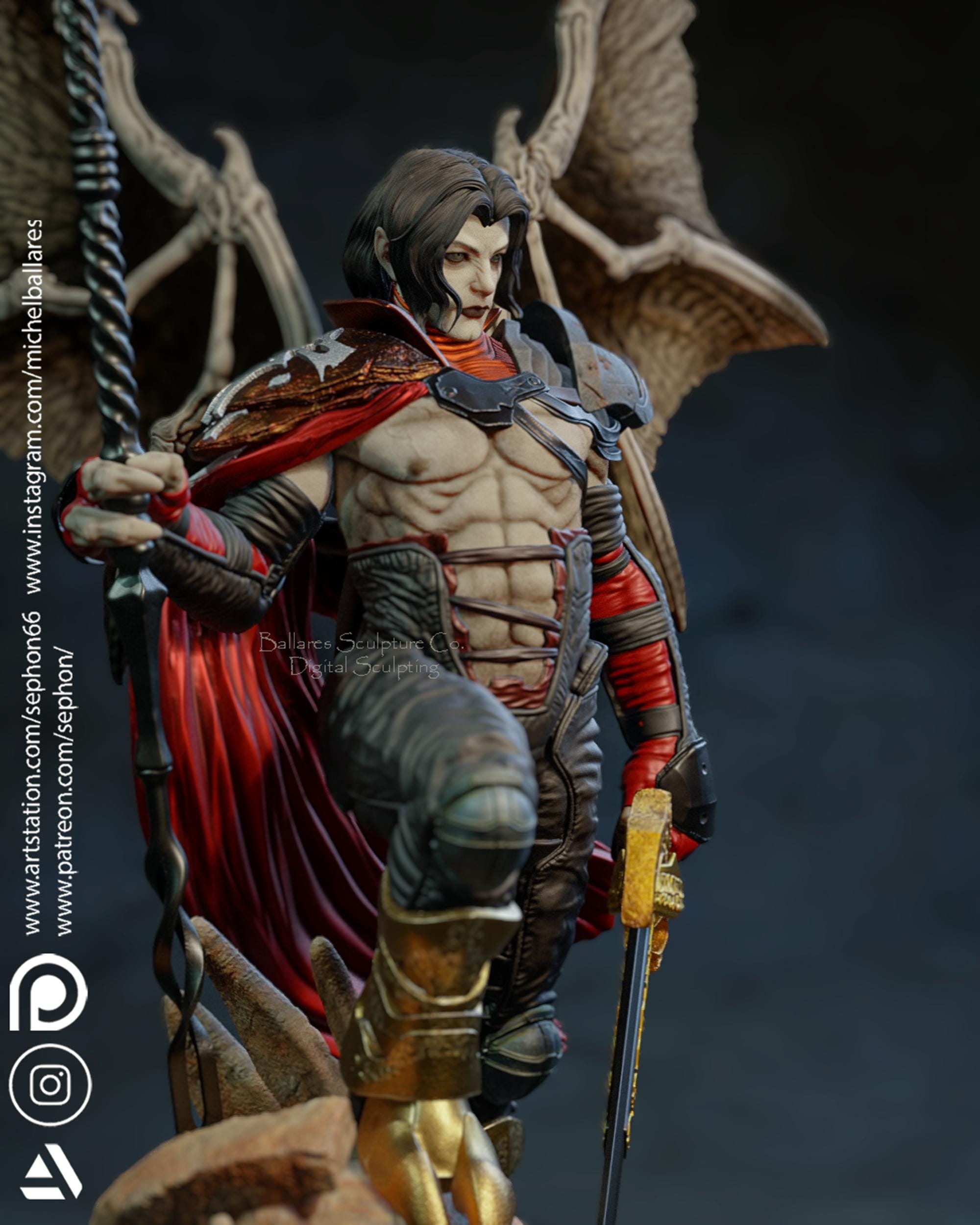 1/8th Scale Vampire Raziel Legacy of Kain Resin Model Kit. - Etsy