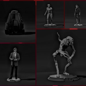1/8 Figur Diorama Set der 1986s &quot;&quot;Fly&quot;&quot; Charaktere.&quot;