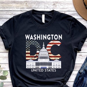 Washington United States D.C. Shirt, USA States Shirt, Washington D.C. Lover Shirt, USA City Shirt, USA Travel Shirt, Hometown Shirt