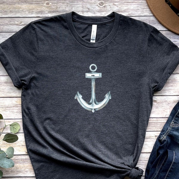 Anchor T Shirt Etsy