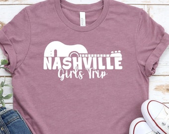 Nashville Girls Trip Shirt: Music City Graphic Tee