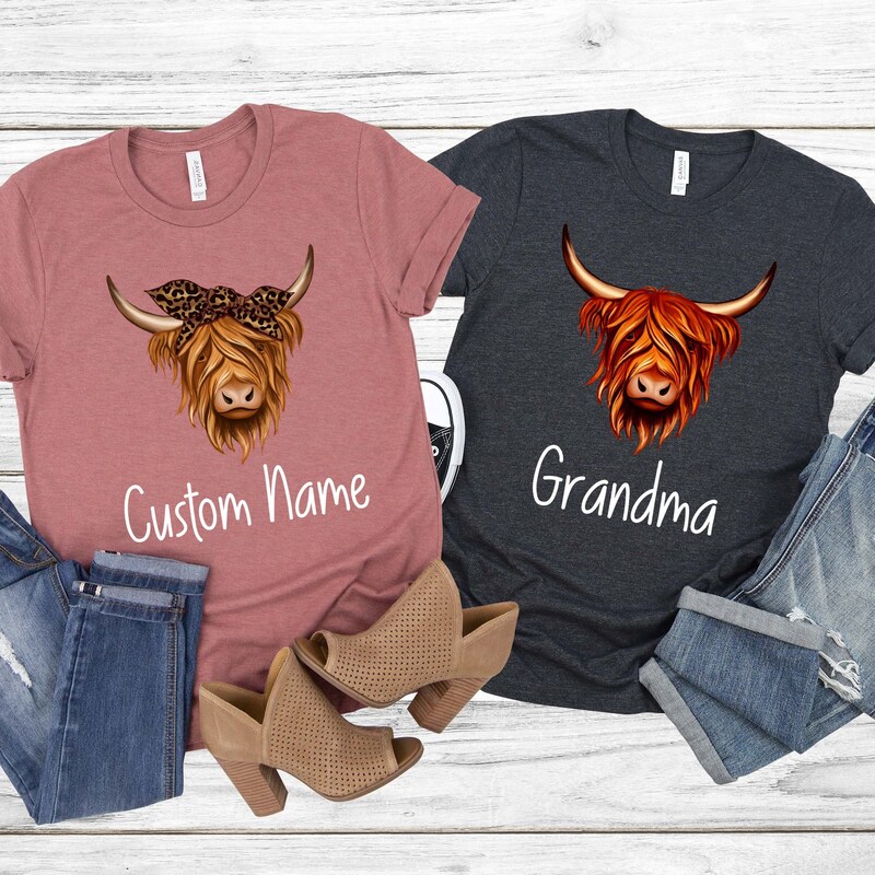 Cow Pattern Horseshoe Meet & Greet Long Sleeve main image 1
