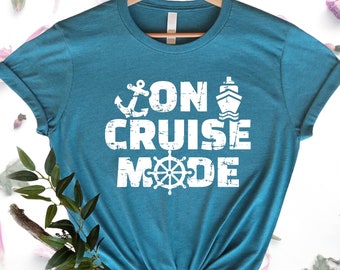 On Cruise Mode Shirt: Family Vacation Matching Tee