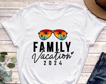 Family Vacation 2025 Shirt: Matching Summer Travel Tees