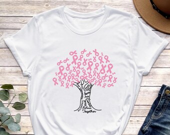 Pink Ribbon Tree Shirt: Breast Cancer Awareness Tee
