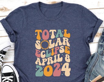 Total Solar Eclipse April 8th 2024 Shirt, Astronomy Shirt, Celestial Tee, Eclipse T-shirt, Astronomer Gift, Eclipse Event 2024 Shirt