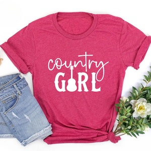 Country Girl Shirt, Western Tee, Cowgirl Shirt, Ranch Gift, Country Concert Shirt, Country Music Shirt, Country Music Lover Gift