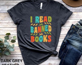 Read Banned Books T-Shirt: Equality Book Lover Tee