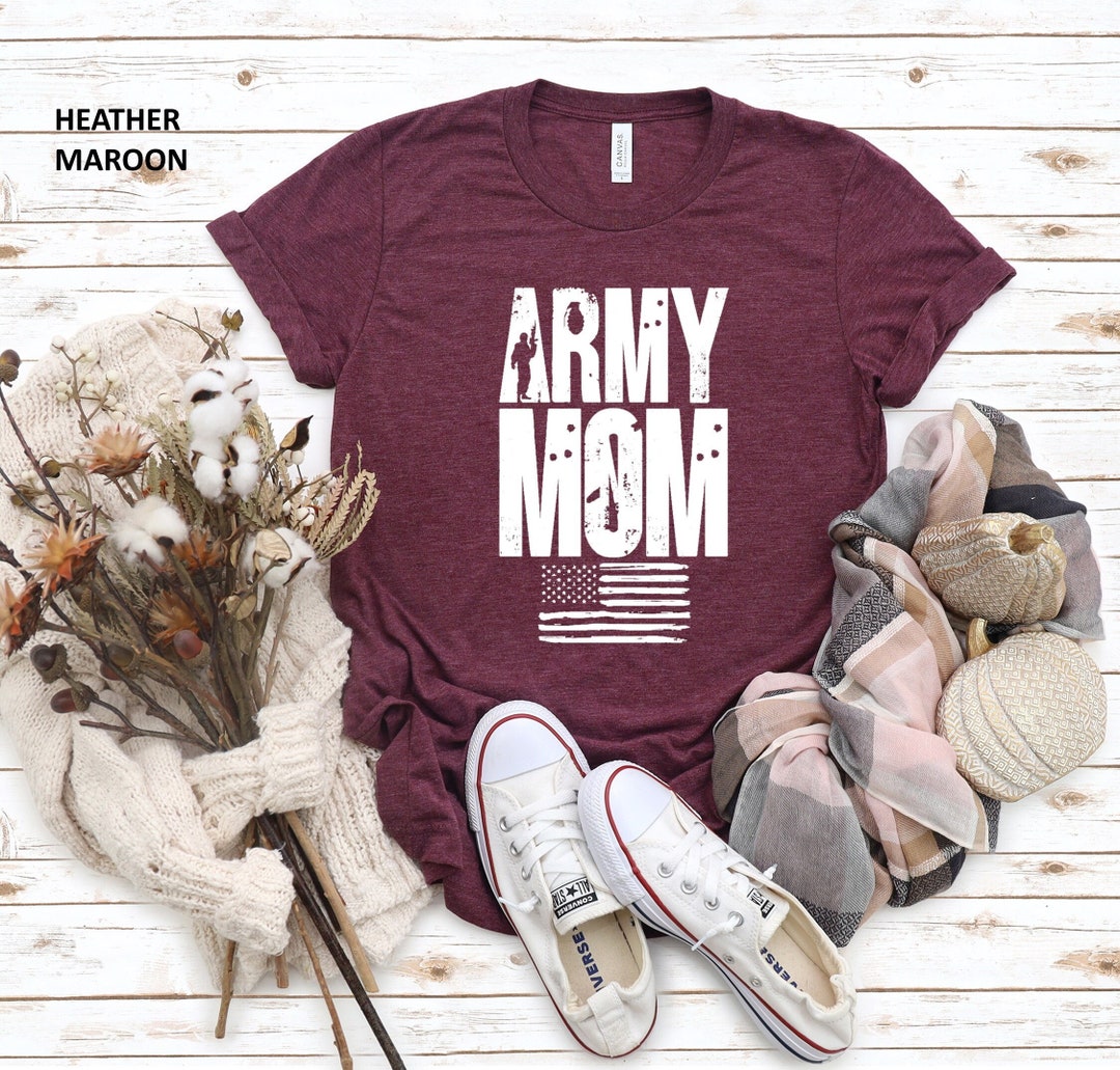 Proud Army Mom Shirt Military Shirt Military Mom Shirt Cool - Etsy