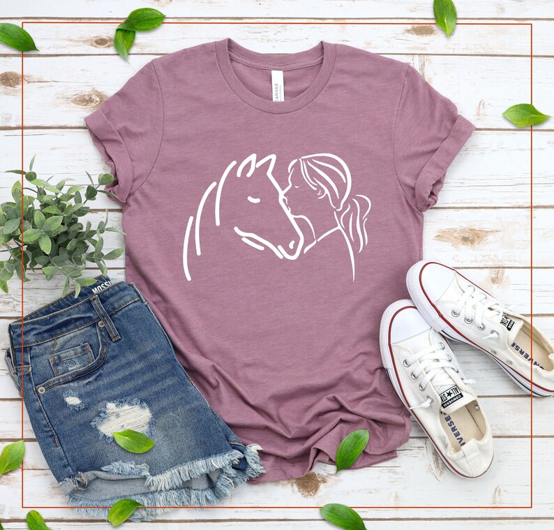 Horse Girl Shirt Horse Shirt Horse Lover Shirt Horse Etsy