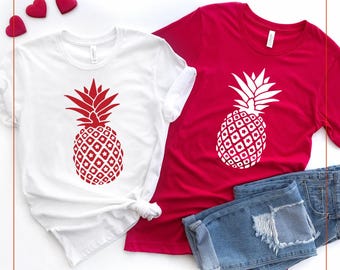 Pineapple American Flag Shirt: Patriotic 4th of July Tee