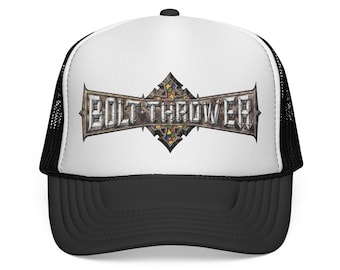 Gorra de camionero Bolt Thrower / Gorra de malla con banda metálica