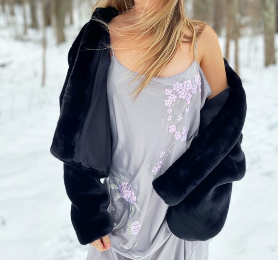 Vintage Silk Slip Dress