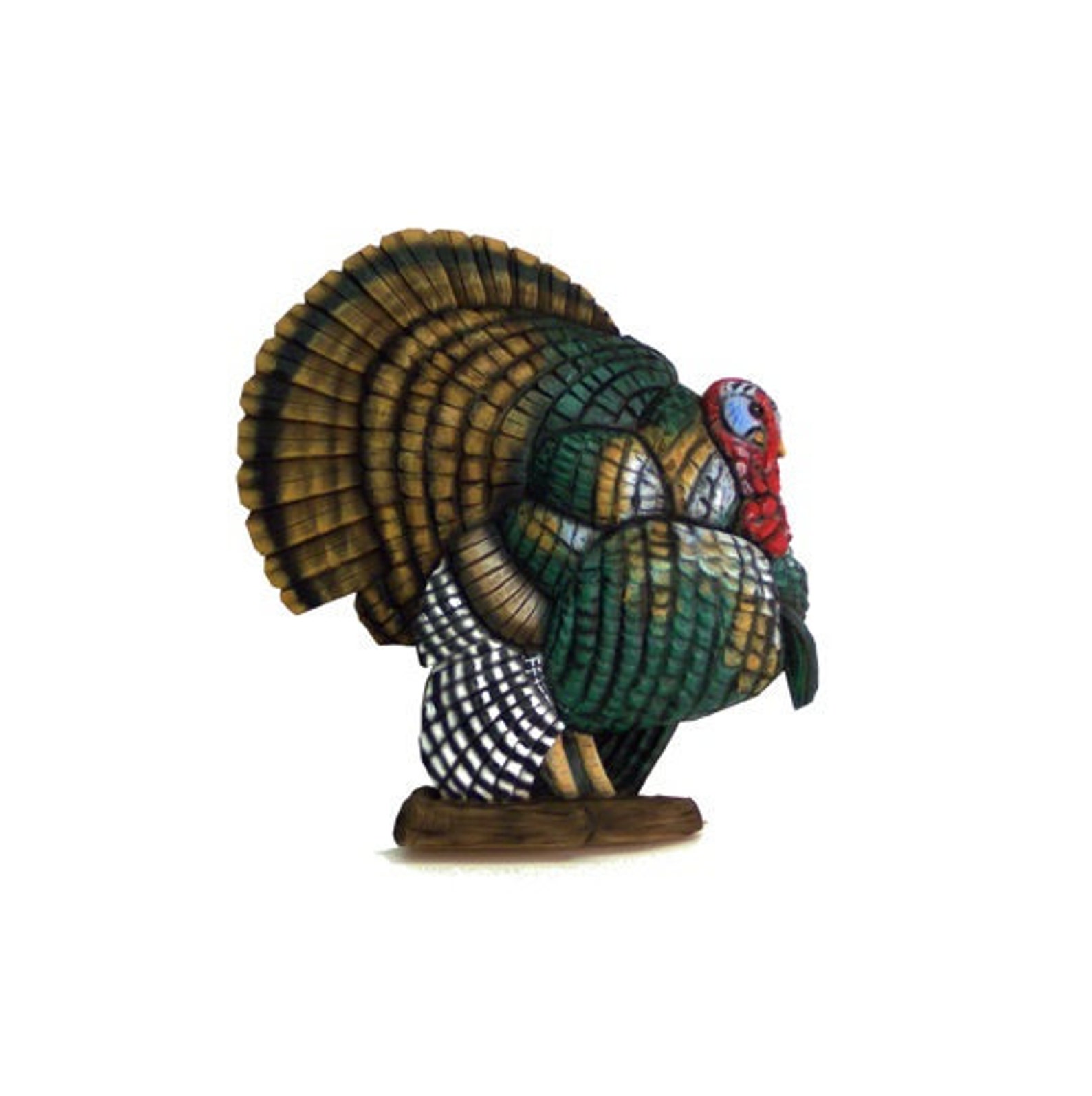 Wild Strutting Turkey Wall Sculpture Etsy