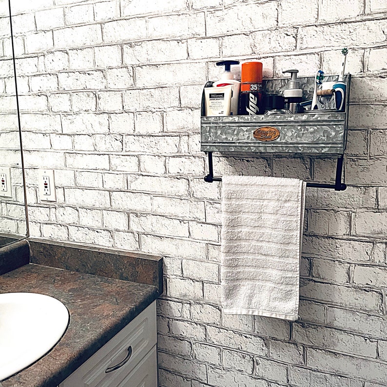 Farmhouse Paper Towel Holder Wall Mount Kitchen Towel Holder Etsy