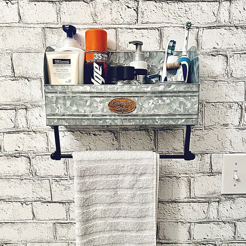 Farmhouse Paper Towel Holder Wall Mount Kitchen Towel Holder Etsy