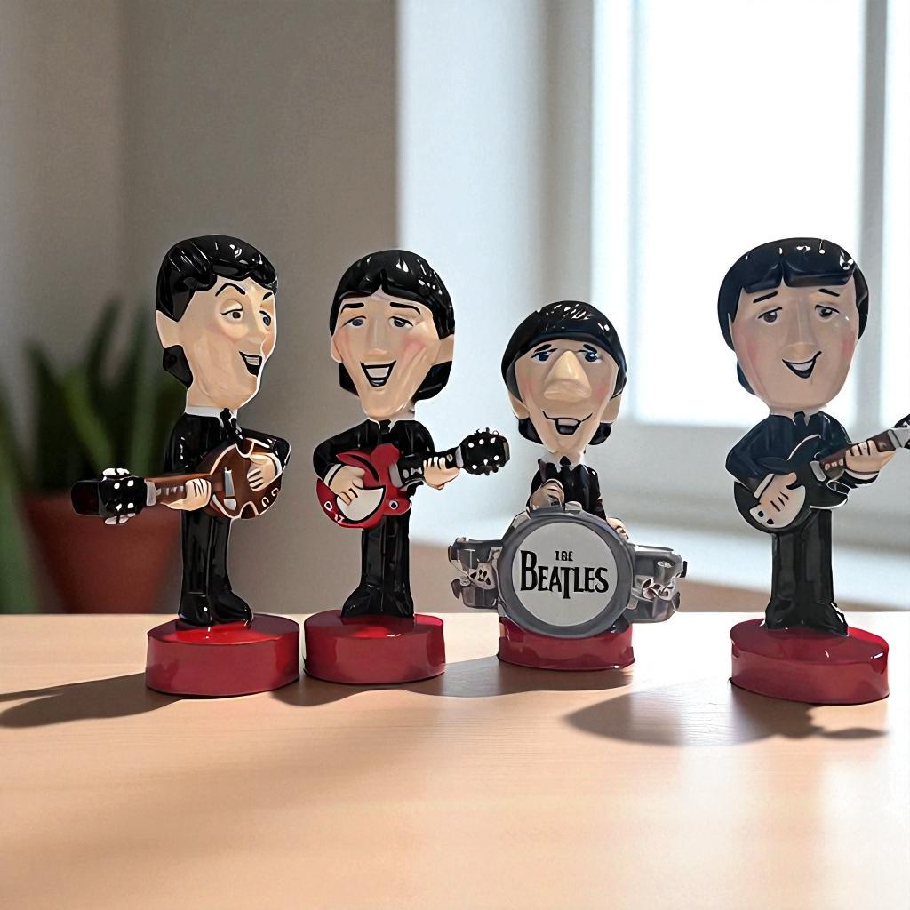 1964`sビートルズ バブルヘッドフィギュアセット 1964`sビートルズ バブルヘッドフィギュアセット - メルカリ
