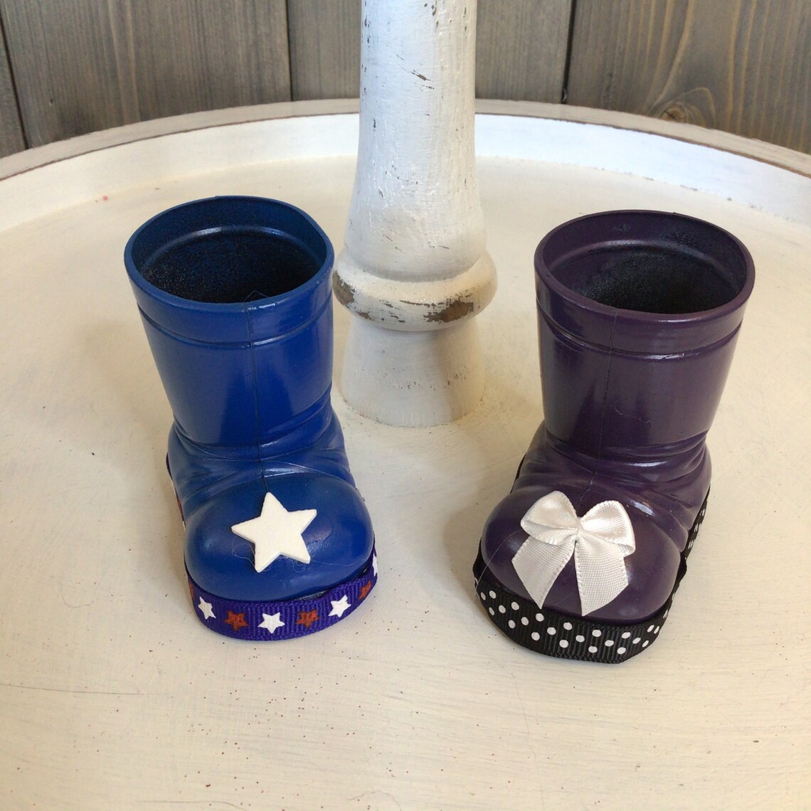 Painted Gnome Boots Doll or Santa Boots Craft Supply Etsy