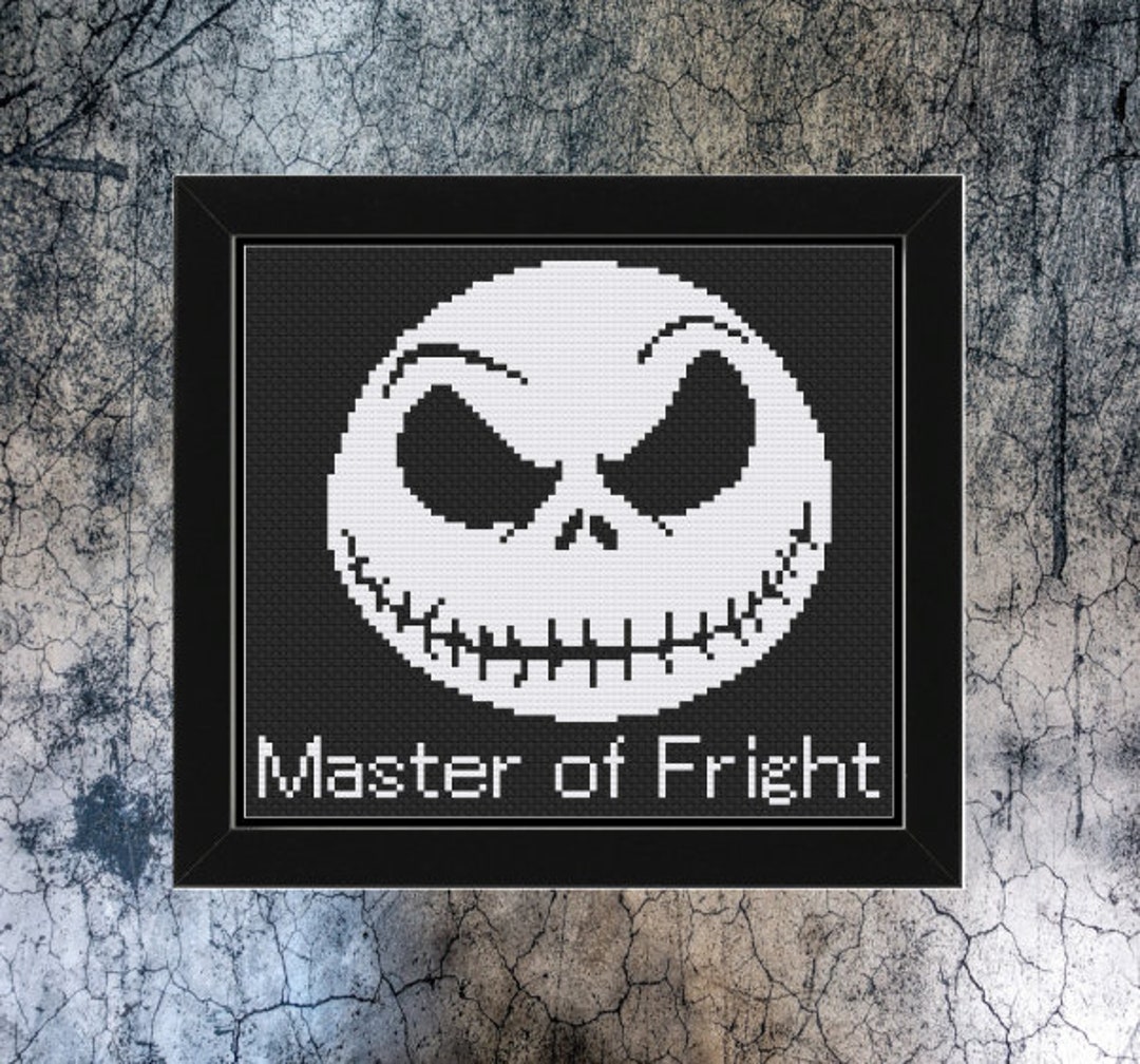 Jack Skellington Cross Stitch Pattern Etsy