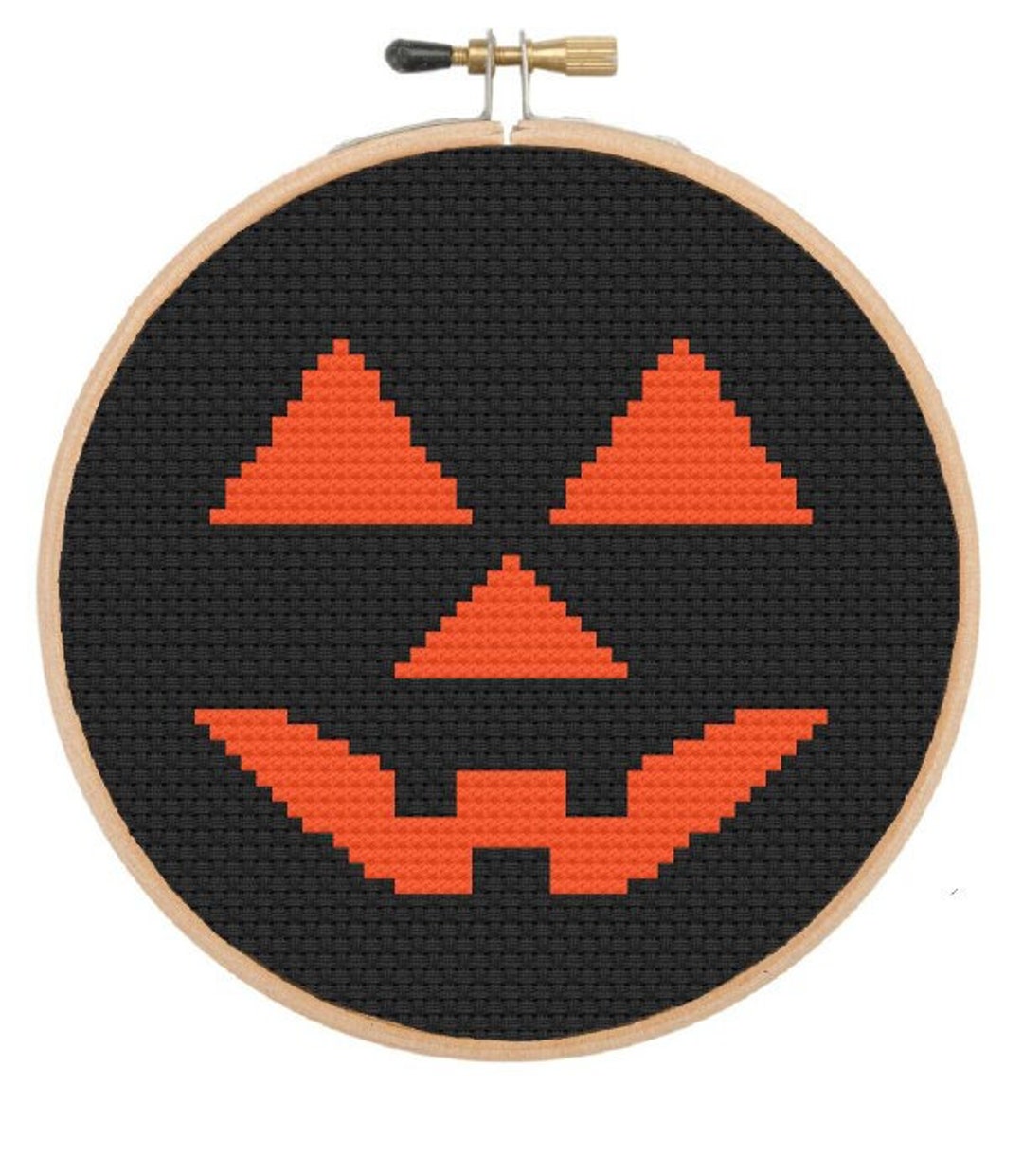 Easy Jack O Lantern Mini Cross Stitch Pattern - Etsy