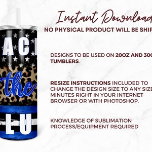 May include: A sublimation design for a tumbler featuring a blue and black American flag, a leopard print, and the text "AC the LU".