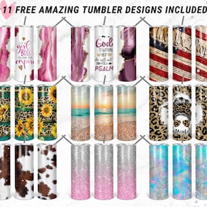 Solrosor Tumbler Designs, Glitter Leopard 20oz Small Tumbler Wrap, Sömlös Glitter Tumbler Mall - PNG Digital Nedladdning bild 2