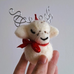Bespoke Reindeer Christmas Decoration | Christmas Tree Bauble