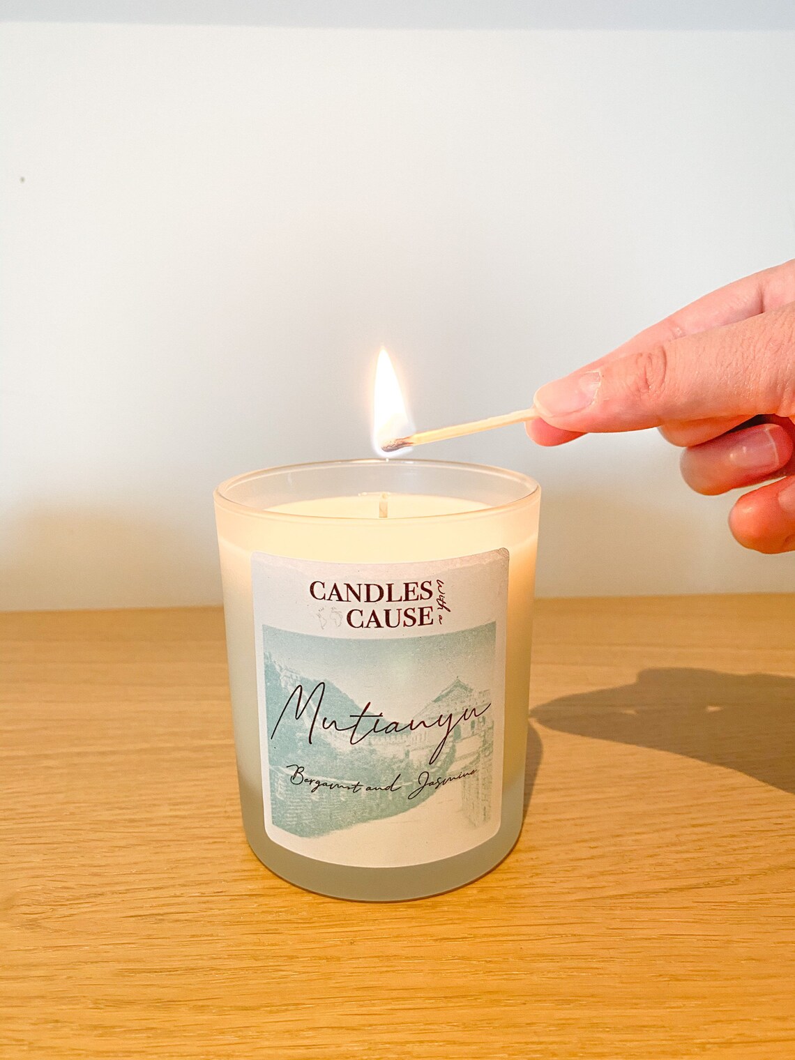 Bergamot and Jasmine Scented Candles with a Cause Travel Etsy