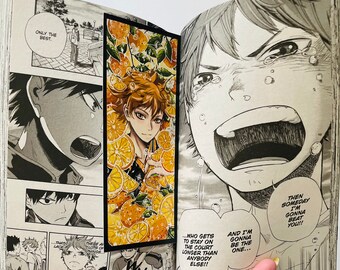 haikyuu bookmark etsy