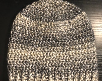 Gorro grande de ganchillo