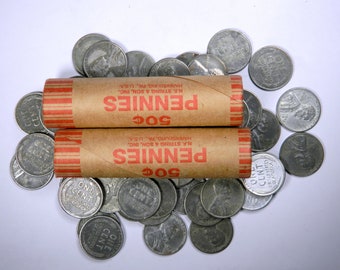 Steel Cent Roll - Lincoln Wheat Cent Roll ~ Estate!