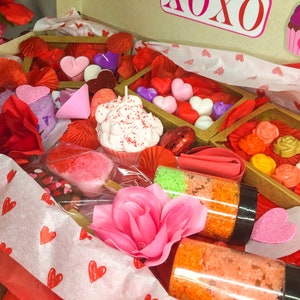 Valentinstag Thema Spa Tag Geschenk-Box | Etsy