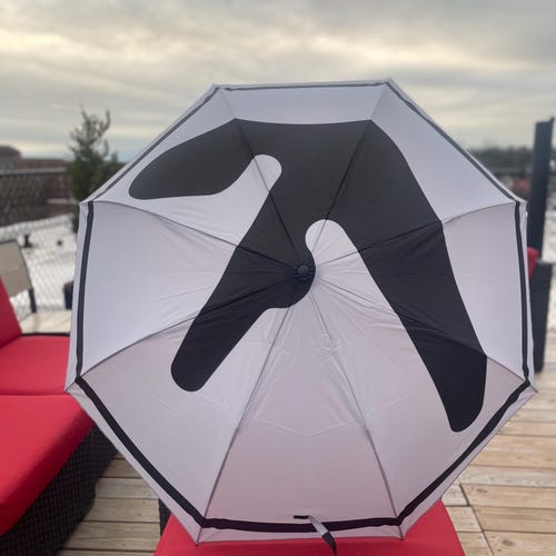 Aphex Twin Semi-automatic Foldable Umbrella GREY - Etsy