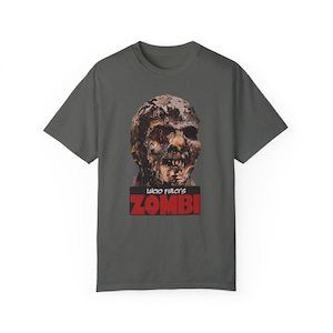 Zombi Lucio Fulci Italian Retro Horror Film Unisex Tee,