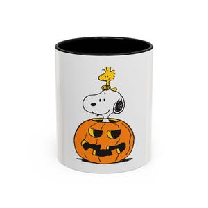 Peanuts Snoopy Pumpkin Halloween Ceramic Coffee Mug