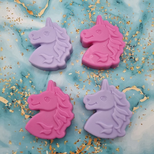 Unicorn Soaps, Girls Birthday Gift, Unicorn Party Bag Favours, Princess Party, Girly Gifts, Unicorn Gifts, Childrens Soaps