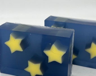 Star Soap / Sky Soap / Night Sky Soap / Vegan Handmade Soap / Plastic Free Soap /