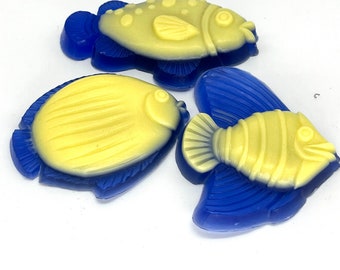 Fish Shaped Handmade Soap Children's Gift Novelty Soap Vegan