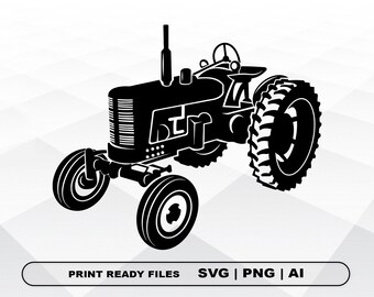 Download Farm Tractor Svg Etsy