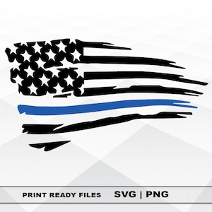 Amerikaanse vlag SVG en PNG Files Clipart, Amerikaanse vlag Print SVG, Digitale Download Cricut Cut Files, Amerikaanse vlag Silhouette Cut Files