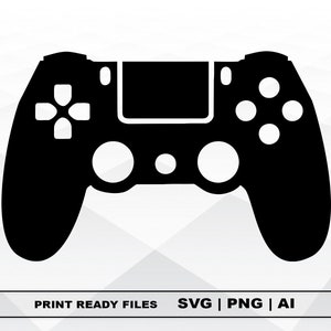 Game controller SVG, Files Clipart, Print Ai and Svg Digital Download Cricut Cut Files