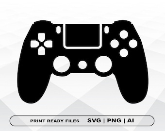 Game controller SVG, Files Clipart, Print Ai and Svg Digital Download Cricut Cut Files