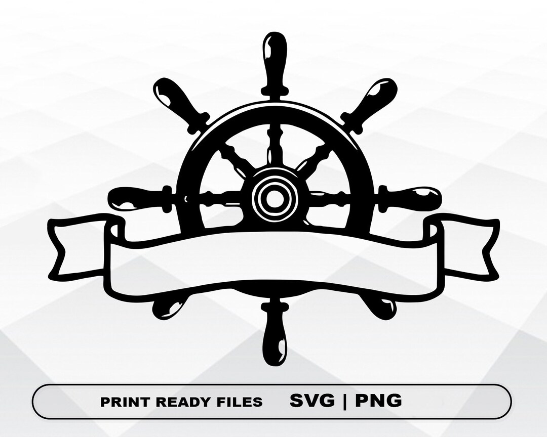 Steering Wheel SVG and PNG Files Clipart, Steering Wheel Print SVG