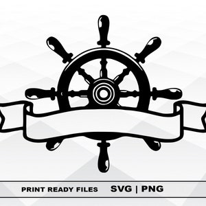 Steering wheel SVG and PNG Files Clipart, Steering wheel Print SVG, Digital Download Cricut Cut Files, Steering wheel Silhouette Cut Files