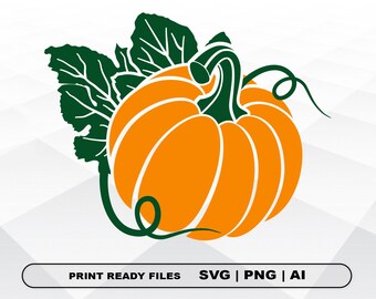 Kürbisse SVG, Halloween Svg, Kürbis Png, Dateien Clipart, Print Ai und Svg, Png Digital Download, Cricut Cut Dateien