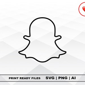 Ghost SVG und PNG Dateien Clipart, Ghost Print Ai und SVG Digital Download Cricut geschnitten Dateien Ghost Silhouette geschnitten Dateien