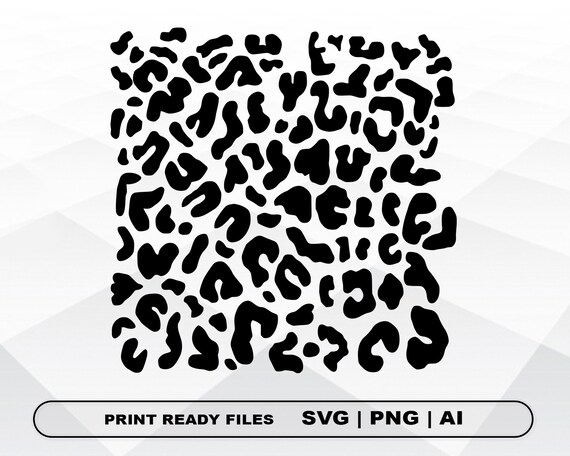 Cheetah print svg files for cricut, leopard print (1949131)