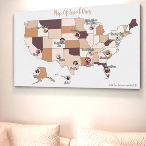 Gepersonaliseerde kaartposter, aangepast cadeau voor mama, verjaardagscadeaus voor ouders, cadeau-idee voor mama, gepersonaliseerd cadeau voor mama, Moederdagcadeau