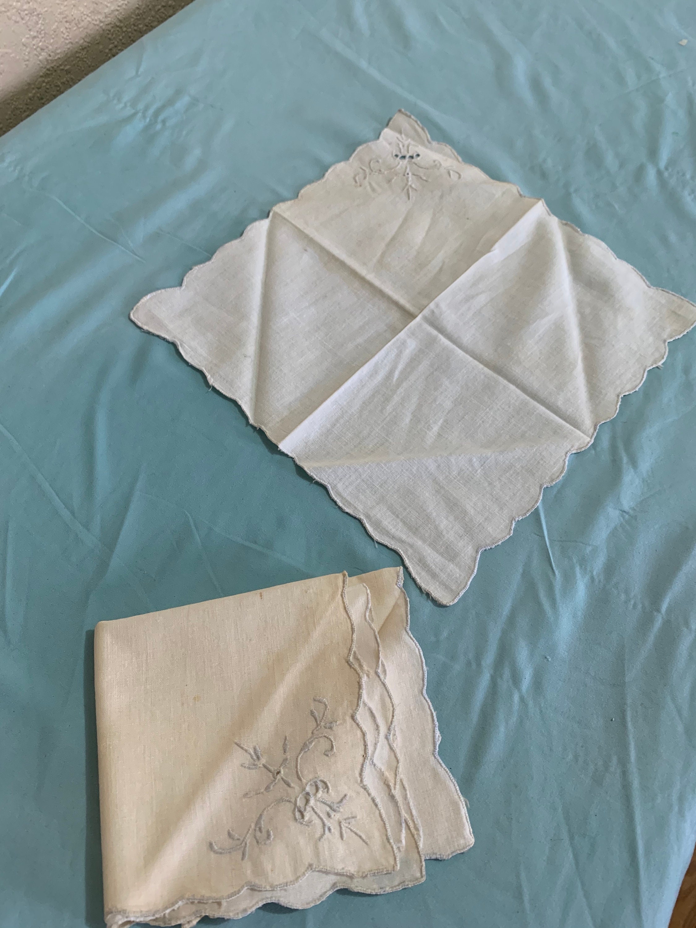 Vintage Irish Linen Napkins set of 3 Etsy